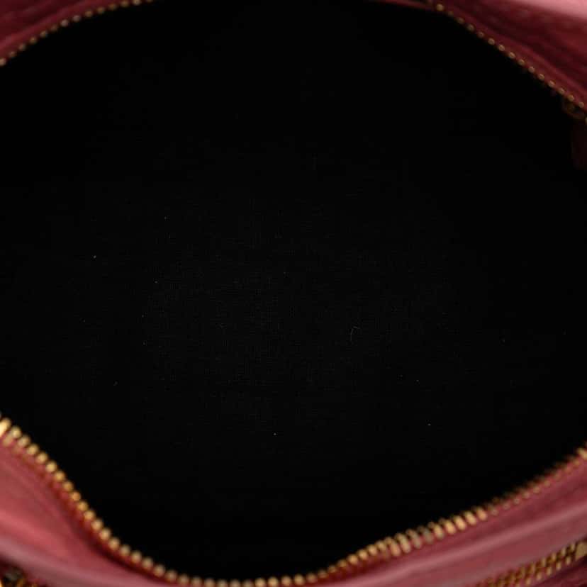 Balenciaga Mini Lambskin Motocross Giant 21 City Satchel Pink Leather Very good condition - Model View