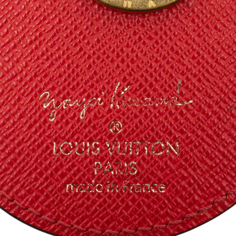 Louis Vuitton Yayoi Kusama Monogram Pumpkin Dots Bag Charm Red Very good condition - Inside View