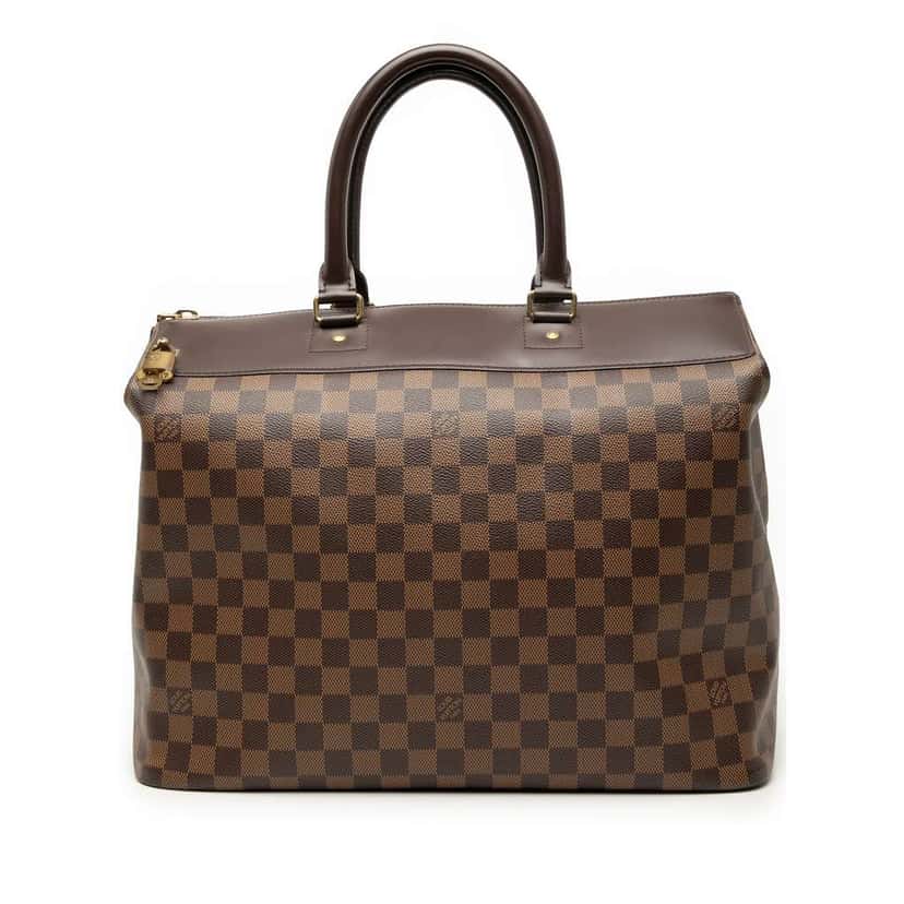 Louis Vuitton Damier Ebene Greenwich PM Brown Very good condition - Front View