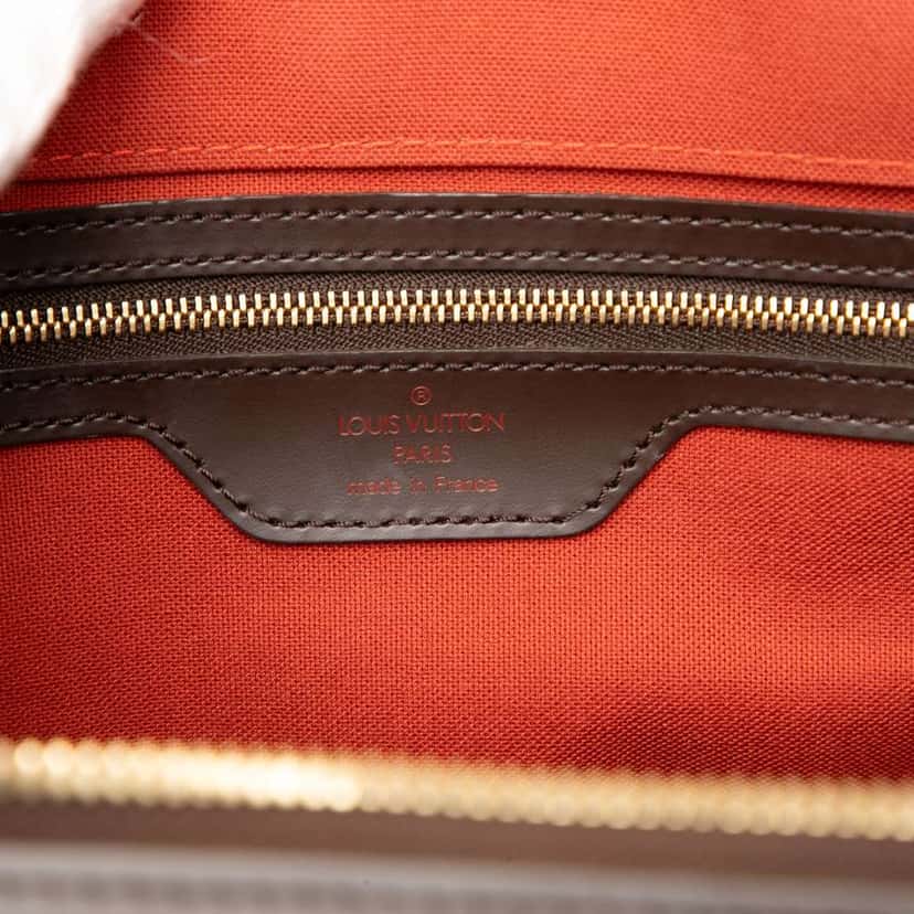 Louis Vuitton Damier Ebene Greenwich PM Brown Very good condition - Box View