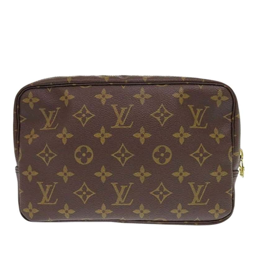Louis Vuitton Monogram Trousse Toilette 23 Brown Very good condition - Back View