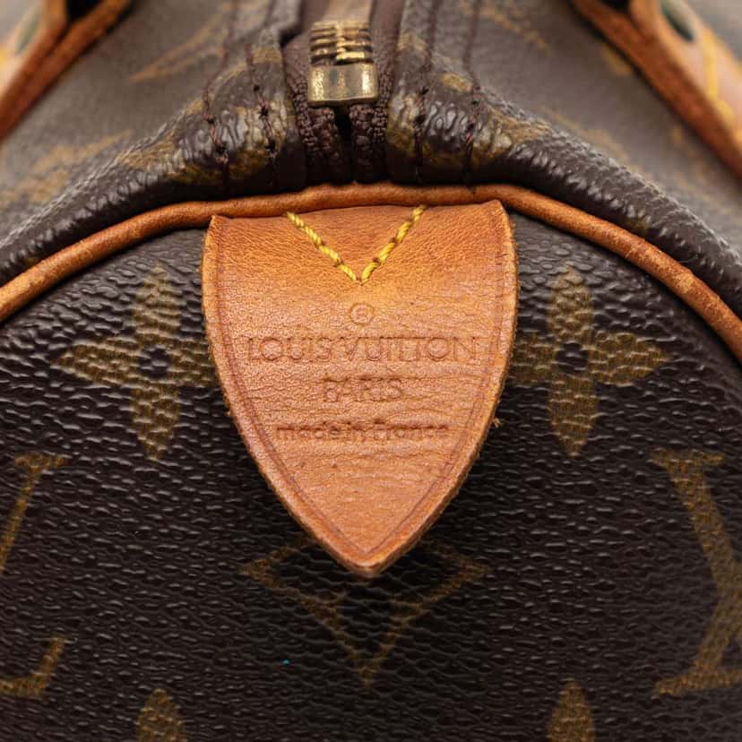 Louis Vuitton Monogram Speedy 25 Brown Good condition - Box View