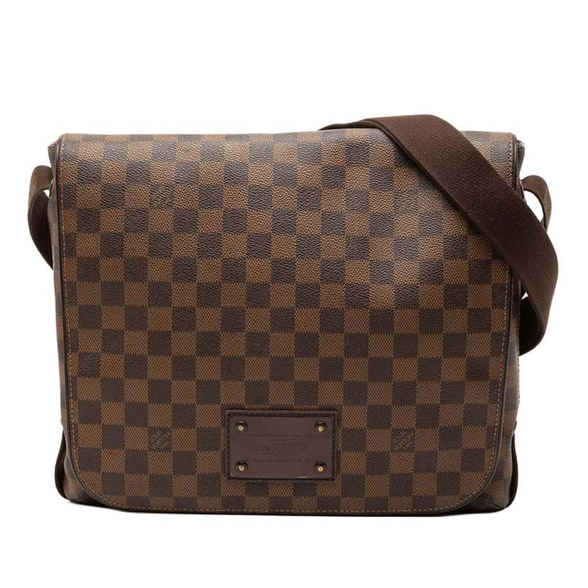Louis Vuitton Damier Ebene Brooklyn MM Brown Very good condition - Front View