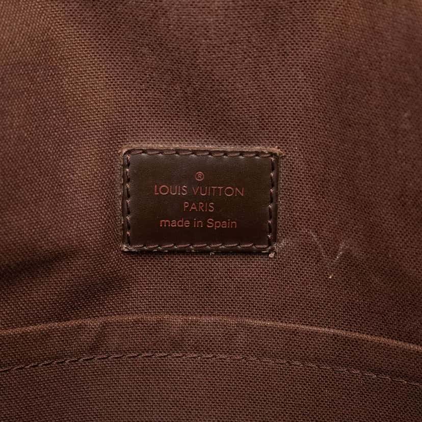 Louis Vuitton Damier Ebene Brooklyn MM Brown Very good condition - Box View