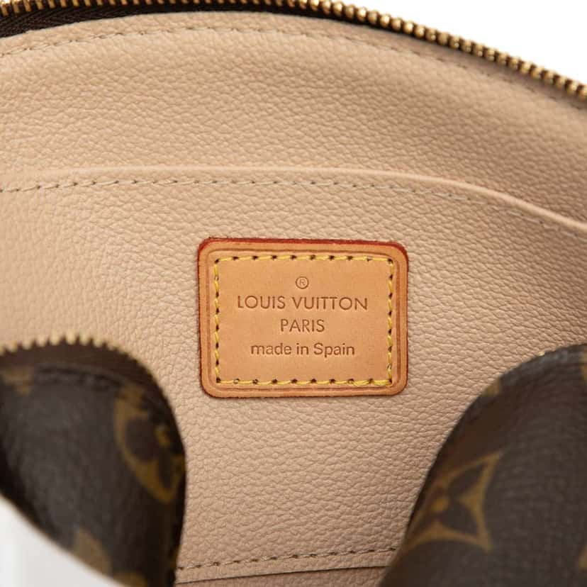Louis Vuitton Monogram Cosmetic Pouch PM Brown Very good condition - Box View