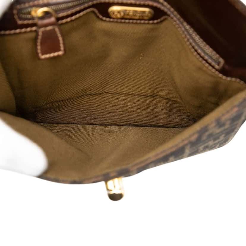 Fendi Zucca Canvas Handbag Brown Canvas Very good condition - Model View