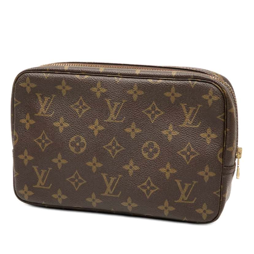 Louis Vuitton Monogram Trousse Toilette 23 Brown Very good condition - Back View