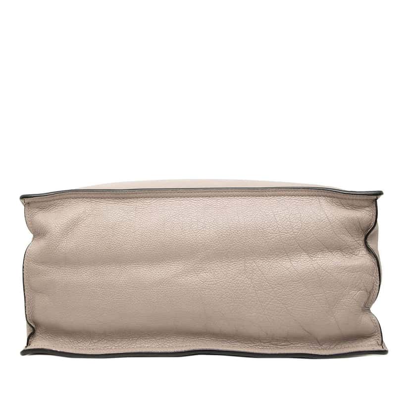 Prada Glace Calf Etiquette Tote Grey Leather Very good condition - Inside View