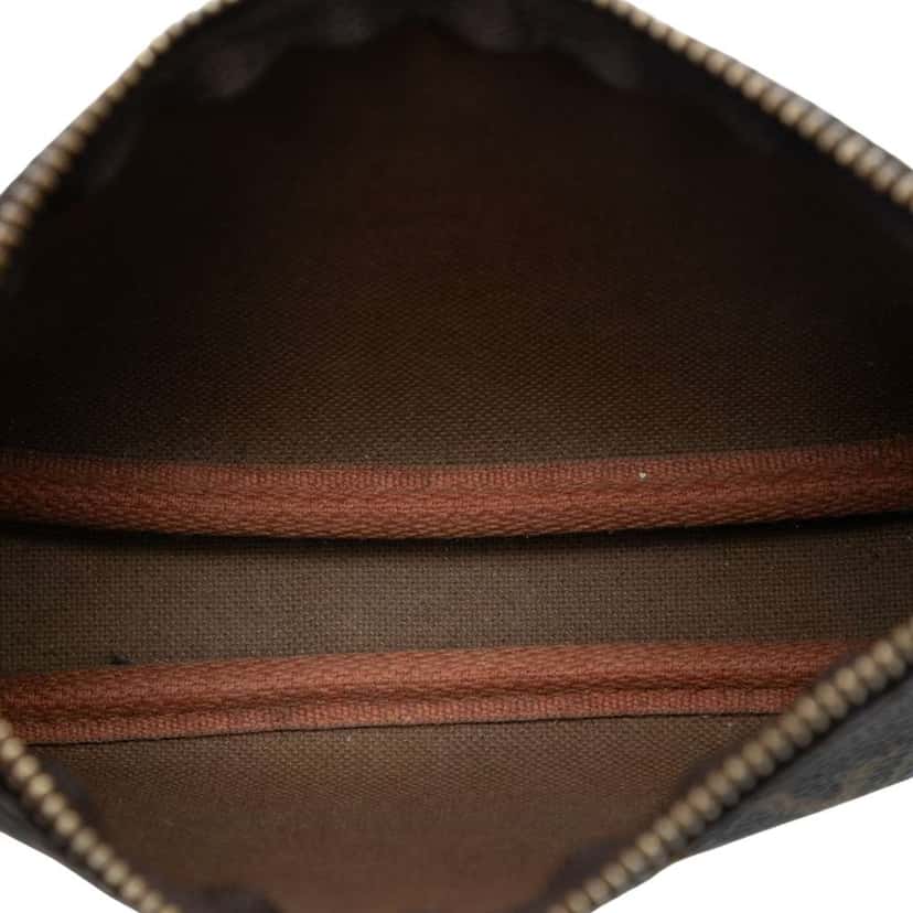 Louis Vuitton Monogram Mini Pochette Accessoires Brown Very good condition - Model View