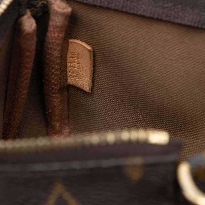 Louis Vuitton Monogram Mini Pochette Accessoires Brown Very good condition - Box View