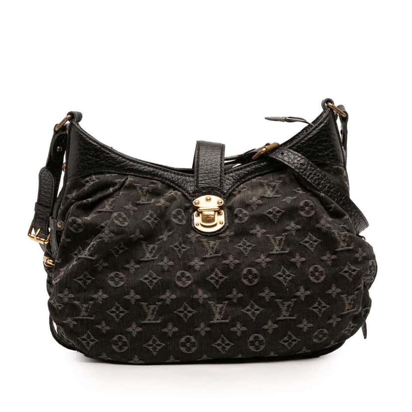Louis Vuitton Monogram Denim Mahina XS Black Denim Very good condition - Front View
