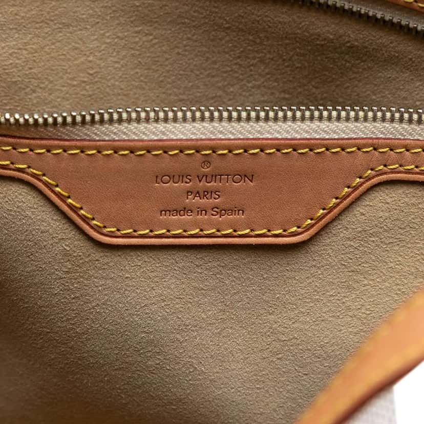 Louis Vuitton Damier Azur Hampstead MM White Very good condition - Box View