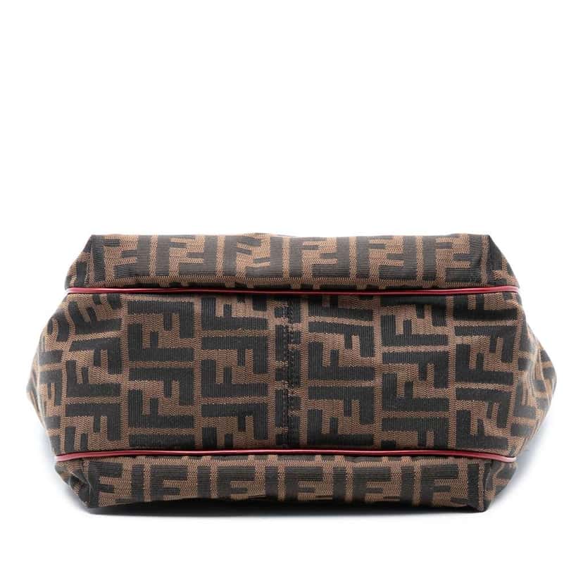 Fendi Zucca Canvas Chef Tote Brown Canvas Very good condition - Inside View