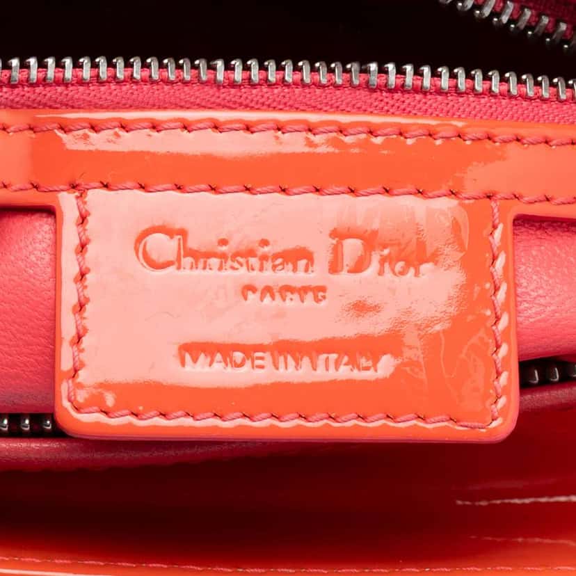 Dior Medium Lambskin Cannage Stitched Lady Dior Beige Leather Very good condition - Box View