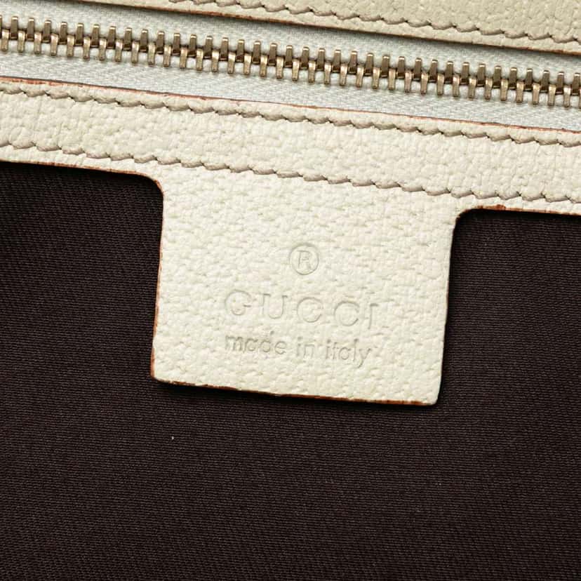 Gucci GG Canvas Web Treasure Boston Bag Beige Canvas Very good condition - Box View