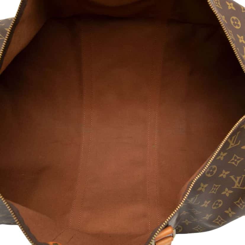 Louis Vuitton Monogram Keepall Bandouliere 60 Brown Very good condition - Model View