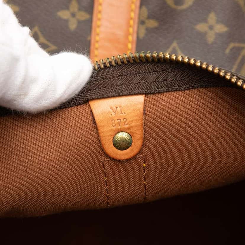 Louis Vuitton Monogram Keepall Bandouliere 60 Brown Very good condition - Box View