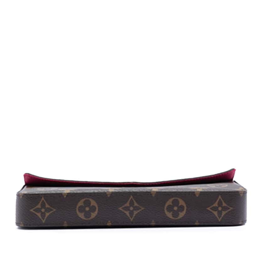 Louis Vuitton Monogram Pochette Felicie Brown Very good condition - Inside View