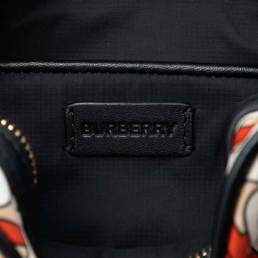 Burberry TB Monogram Nylon Kids Camera Bag Beige Very good condition - Box View