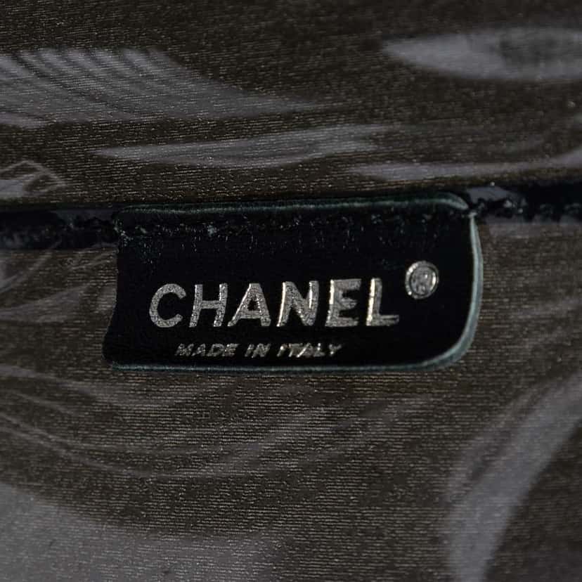 Chanel Vinyl Coco Window Tote Black Very good condition - Box View