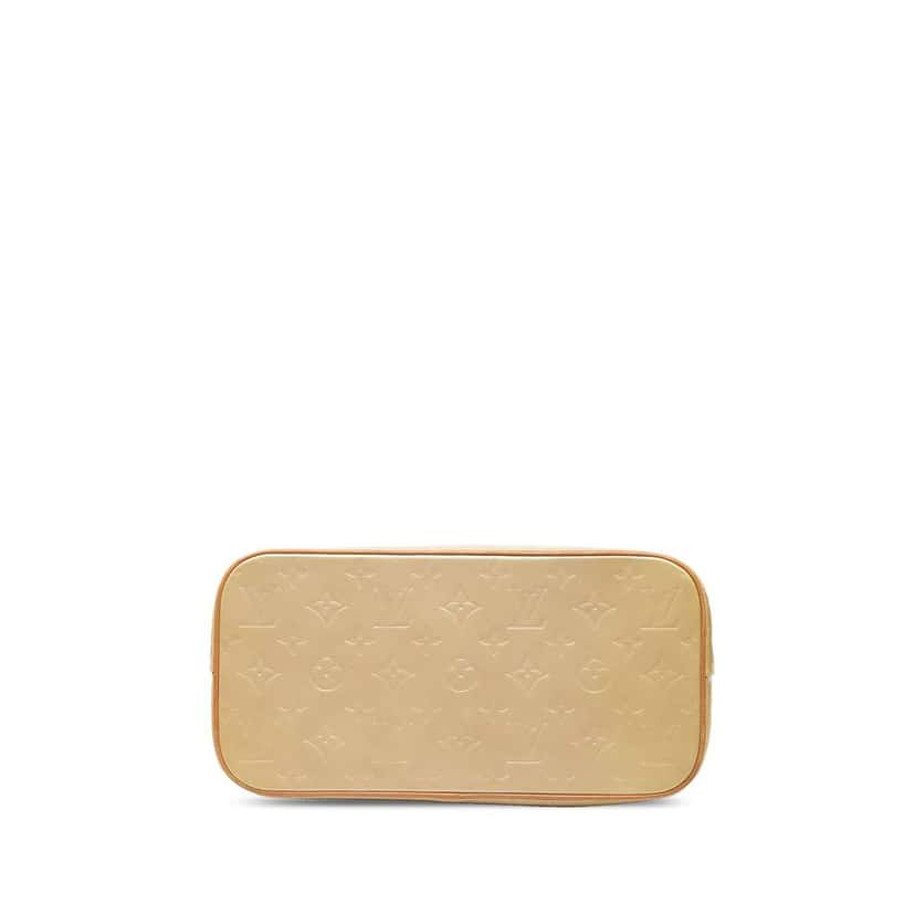 Louis Vuitton Monogram Vernis Houston Beige Leather Very good condition - Inside View