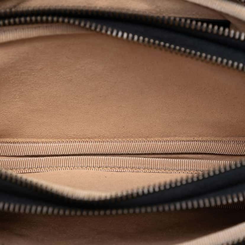 Gucci Mini GG Marmont Matelasse Leather Triple Zip Crossbody Black Leather Very good condition - Model View