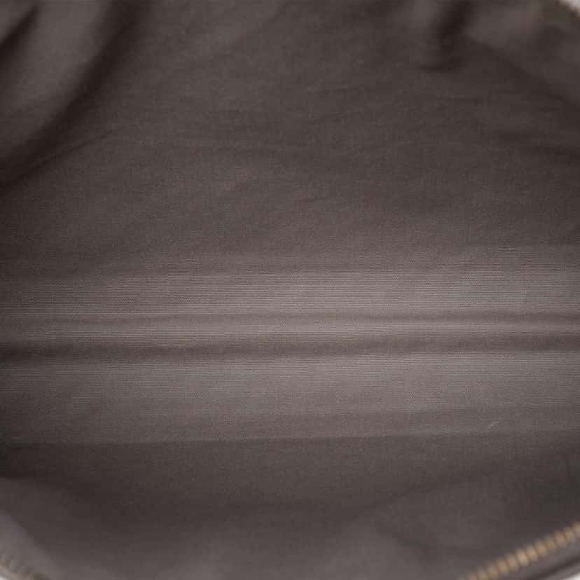 Bottega Veneta Nappa Intrecciato Clutch Brown Leather Very good condition - Model View