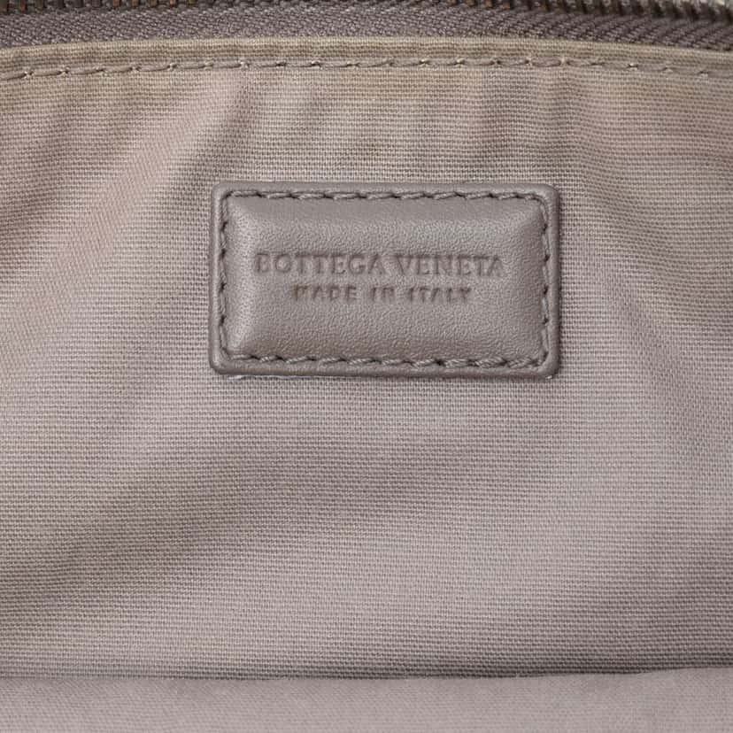 Bottega Veneta Nappa Intrecciato Clutch Brown Leather Very good condition - Box View