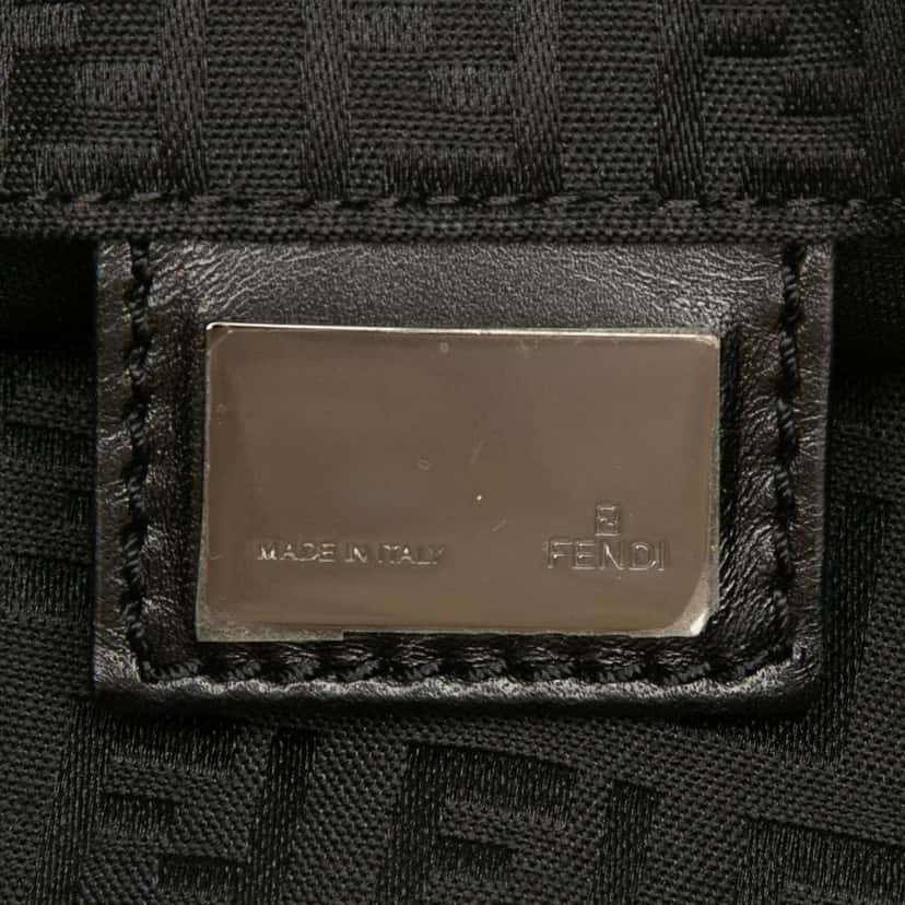 Fendi Zucchino Canvas Tote Black Canvas Very good condition - Box View