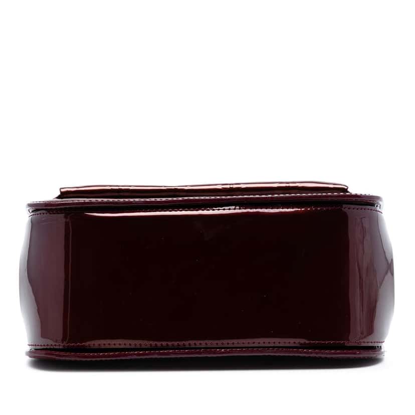 Louis Vuitton Monogram Vernis Miranda Red Leather Very good condition - Inside View