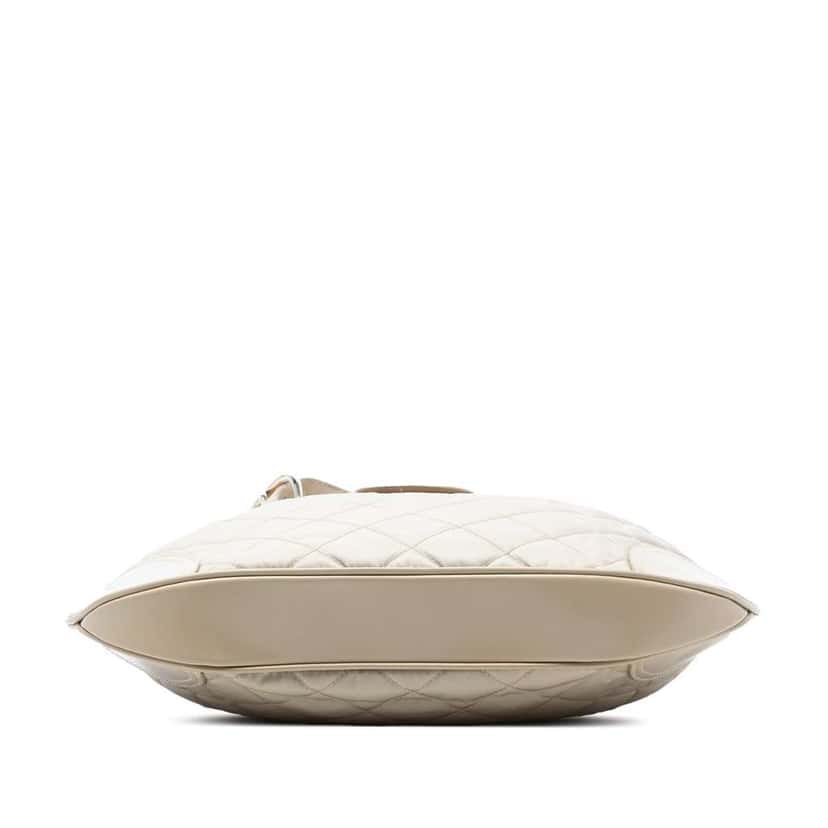 Burberry Quilted Nylon Brooke Hobo Brown Very good condition - Inside View