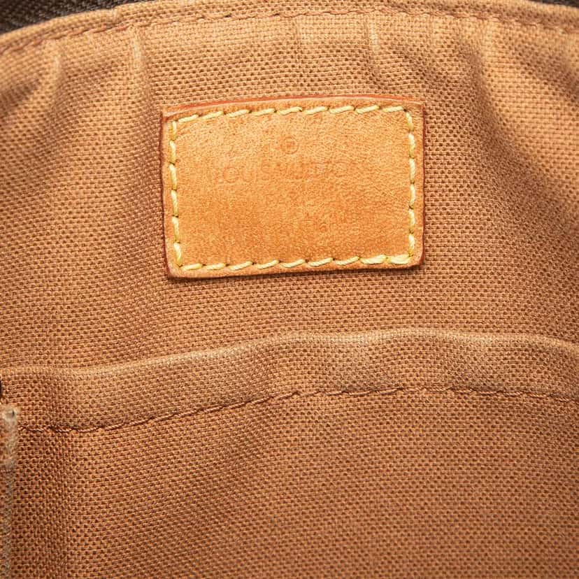 Louis Vuitton Monogram Tulum GM Brown Very good condition - Box View