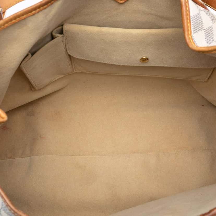 Louis Vuitton Damier Azur Galliera GM White Very good condition - Model View