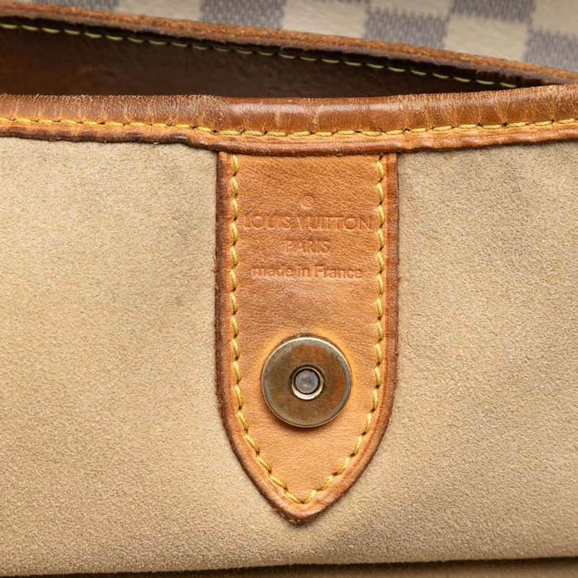 Louis Vuitton Damier Azur Galliera GM White Very good condition - Box View