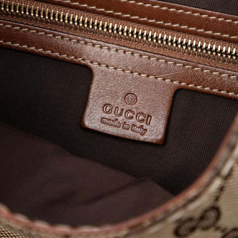 Gucci GG Canvas Charlotte Crossbody Beige Canvas Very good condition - Box View