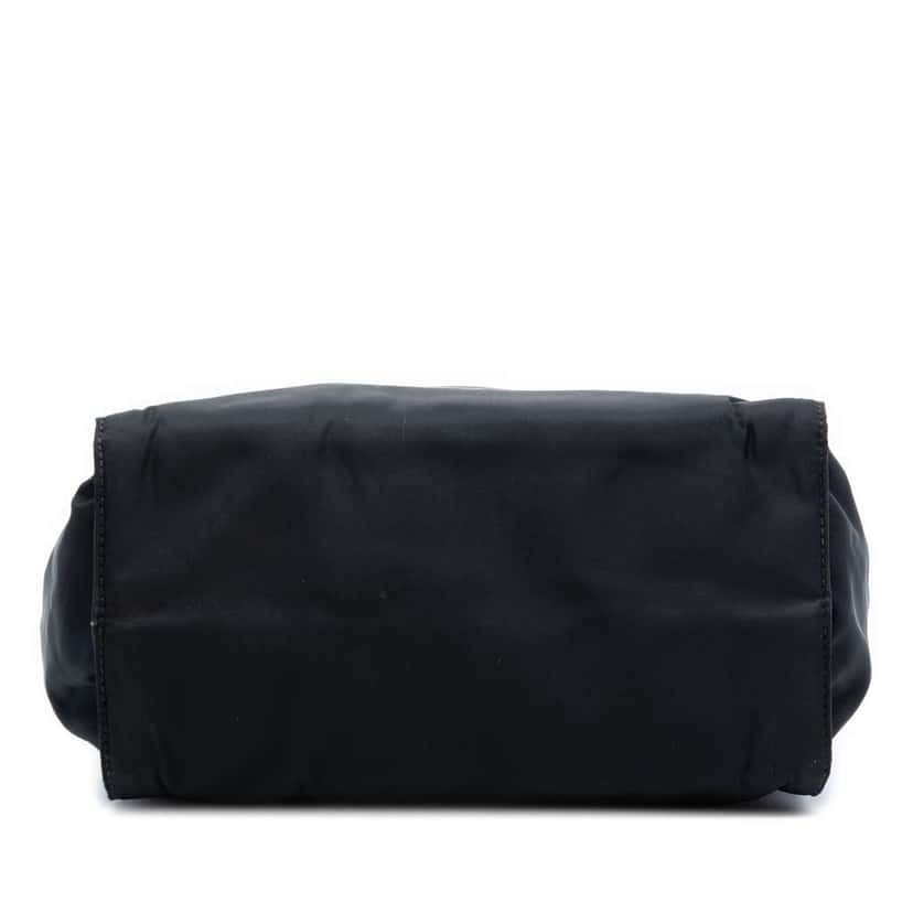 Prada Tessuto Metal Handle Bag Black Very good condition - Inside View