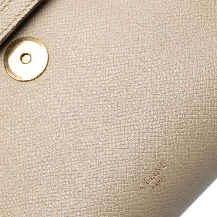 Celine Nano Grained Calfskin Belt Bag Beige Leather Very good condition - Box View