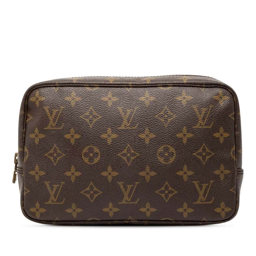 Louis Vuitton Monogram Trousse Toilette 23 Brown Very good condition - Front View