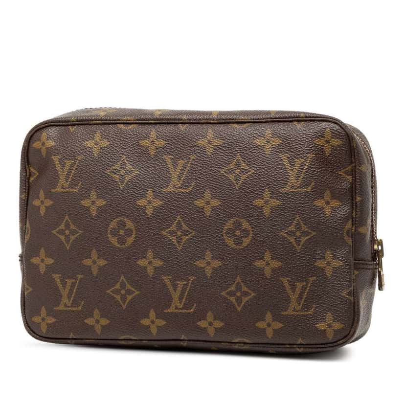 Louis Vuitton Monogram Trousse Toilette 23 Brown Very good condition - Back View