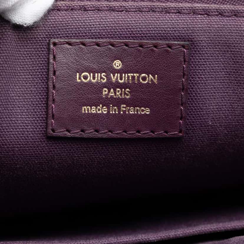 Louis Vuitton Damier Couleurs Kit Clutch Purple Very good condition - Box View