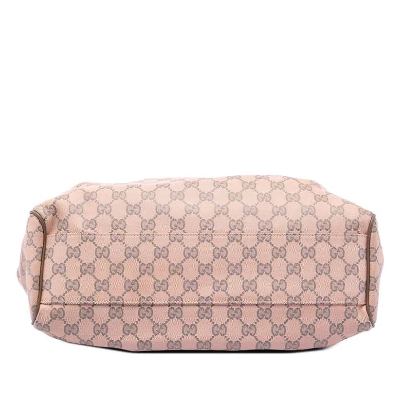 Gucci Medium GG Canvas Sukey Tote Pink Canvas Very good condition - Inside View