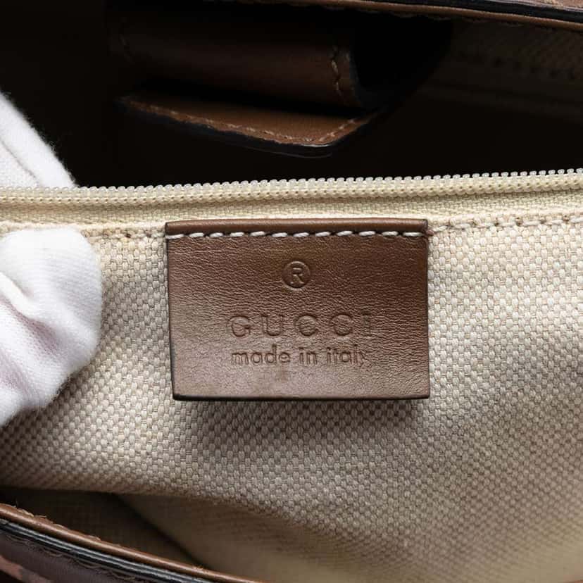 Gucci Medium GG Canvas Sukey Tote Pink Canvas Very good condition - Box View