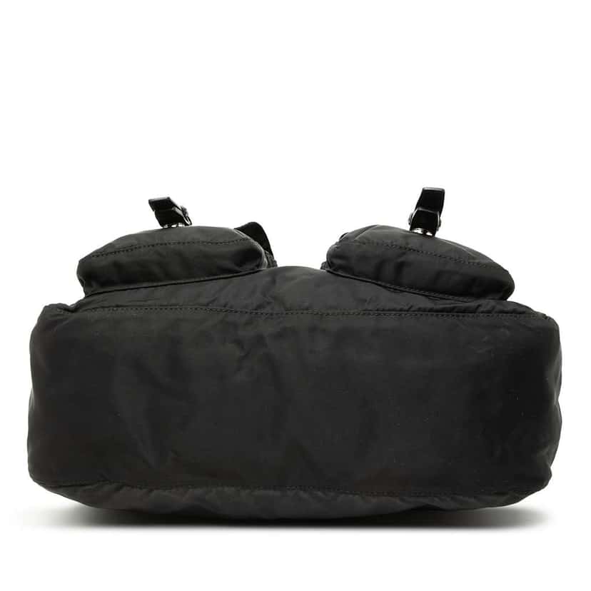 Prada Tessuto Zip Top Crossbody Black Very good condition - Inside View