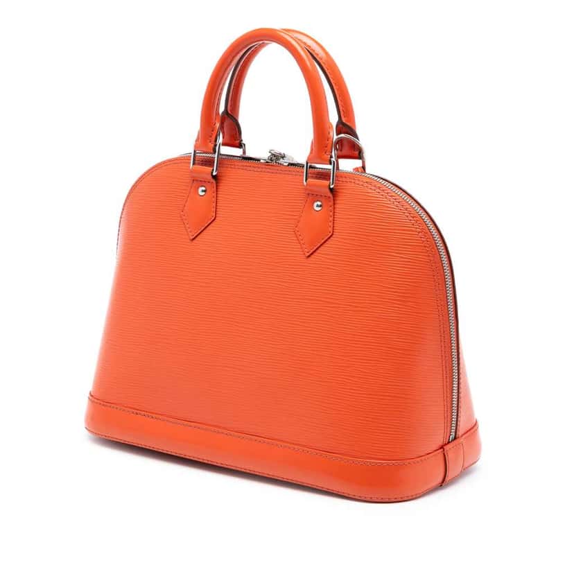 Louis Vuitton Epi Alma PM Orange Leather Very good condition - Back View