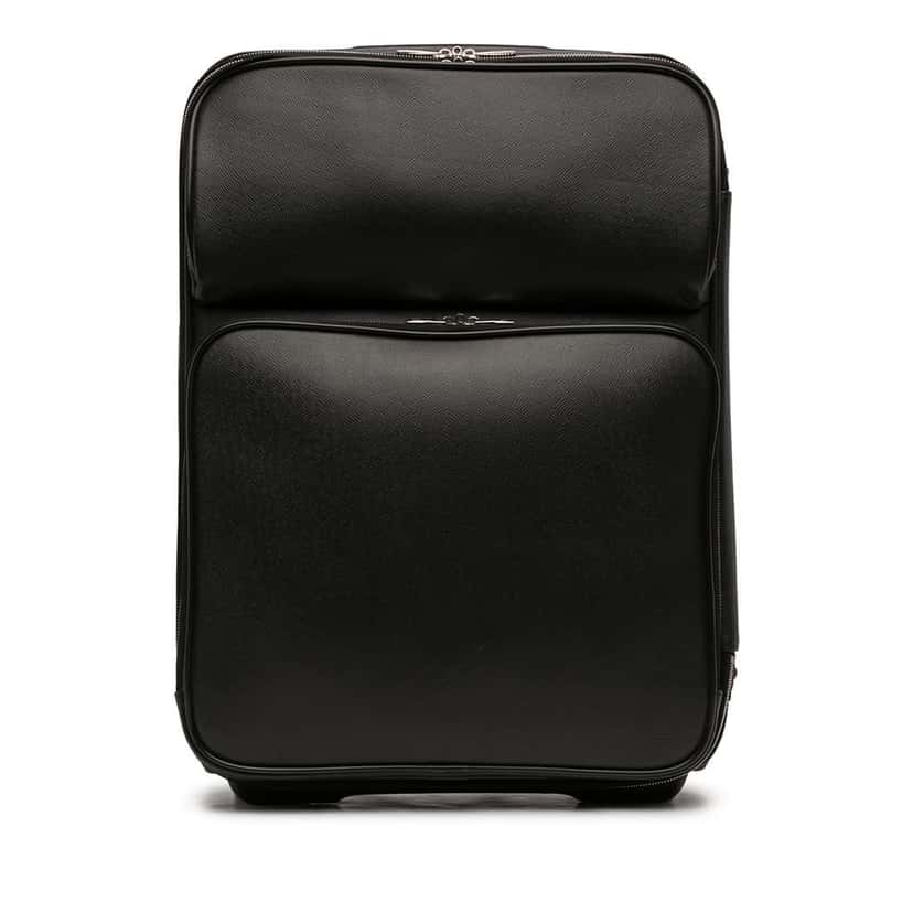 Louis Vuitton Taiga Pegase 55 Black Leather Very good condition - Front View