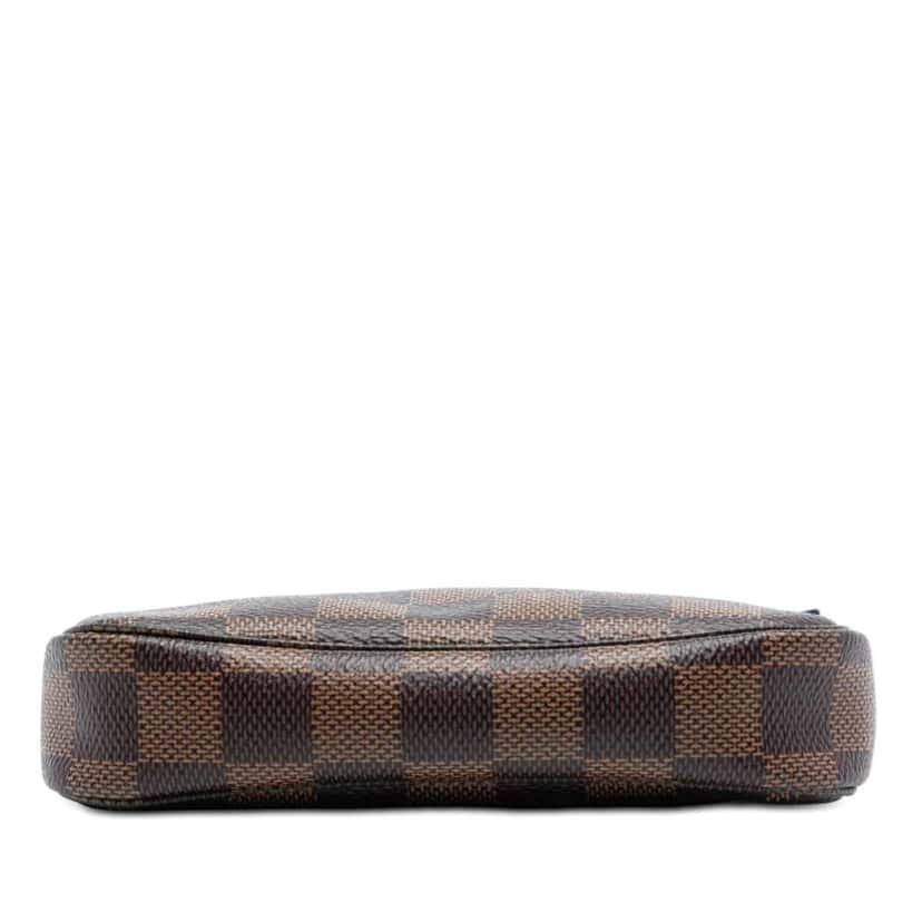 Louis Vuitton Damier Ebene Mini Pochette Accessoires Brown Very good condition - Inside View