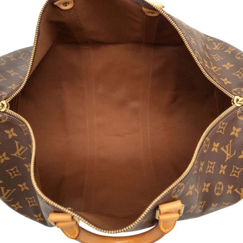 Louis Vuitton Monogram Keepall 50 Brown Very good condition - Model View