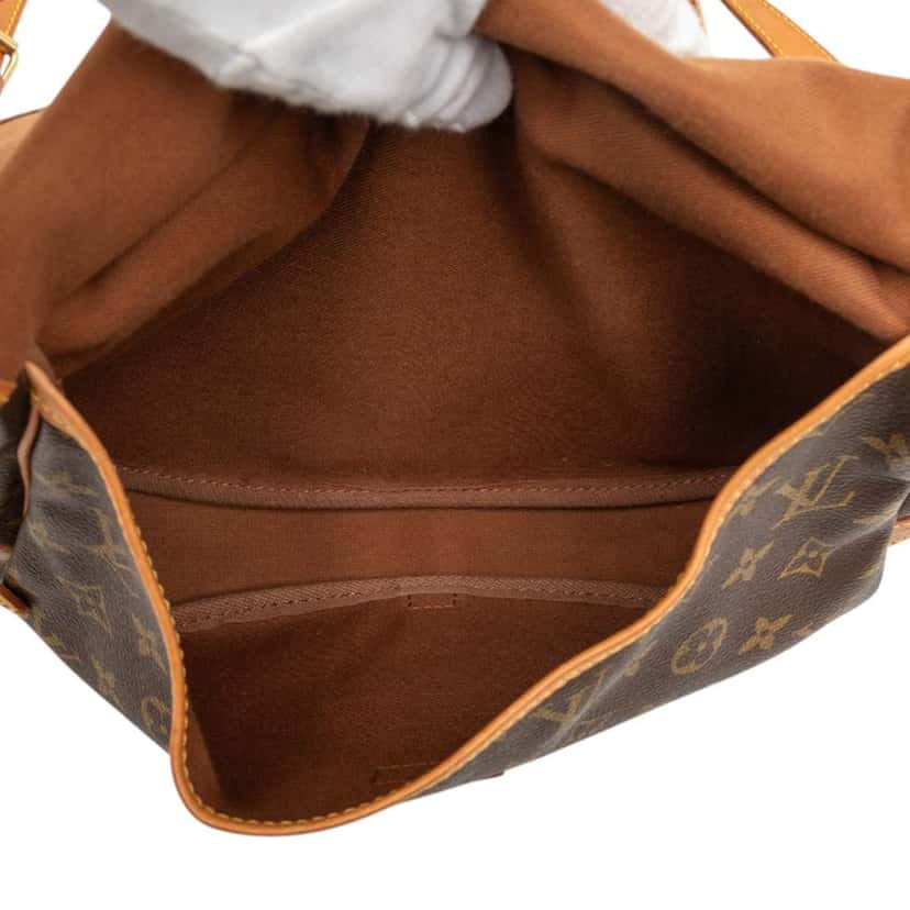 Louis Vuitton Monogram Saumur 30 Brown Very good condition - Model View