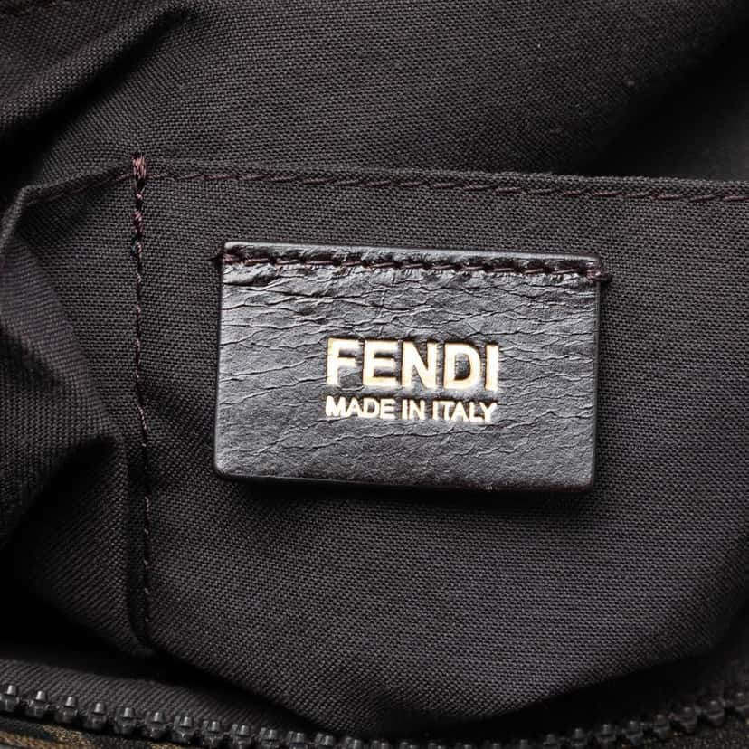 Fendi Zucca Spalmati Crossbody Brown Canvas Very good condition - Box View