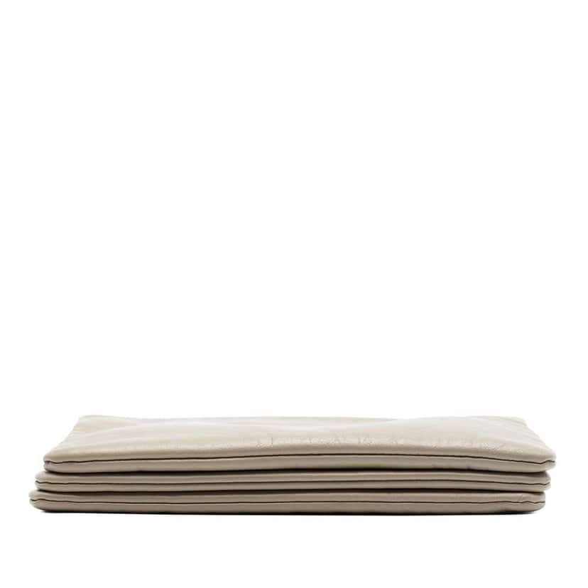 Celine Large Lambskin Trio Crossbody Brown Leather Very good condition - Inside View